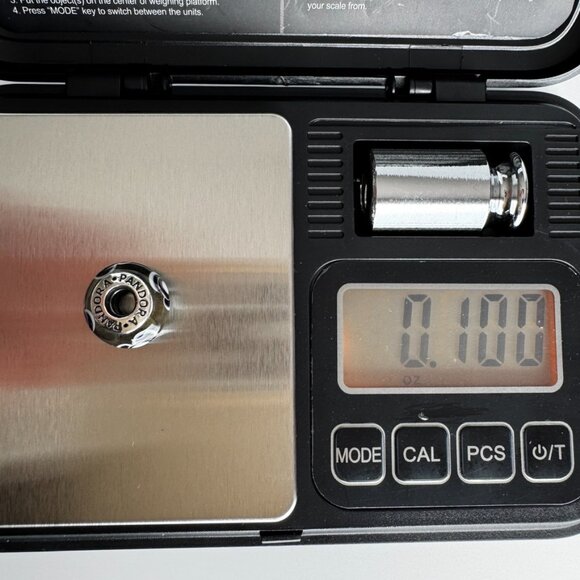 PANDORA Black Flowers For You Murano Charm 790641 Sterling Silver Core‎ Retired - Picture 10 of 11